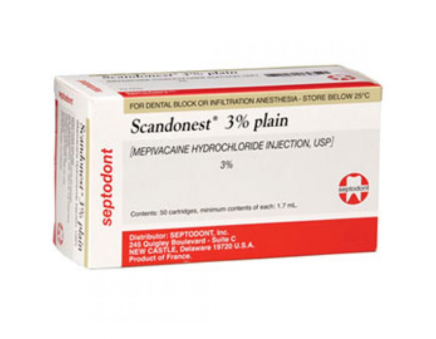 SEPTODONT SCANDONEST ANESTHETIC - Scandonest ( Carbocaine SEPTODONT SCANDONEST ANESTHETIC - Scandonest ( Carbocaine