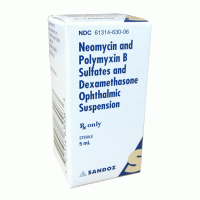 Alcon Neomycin and Polymyxin B Sulfates Hydrocortisone Otic Suspension,USP 10mL