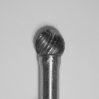  Buffalo Dental TOUGH Carbide burs, 1/4″ Shank, 3/8″ Head Lathe Burs 3/8" Ball (G3/8) Dual Cut Regular HP Carbide Bur