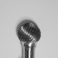 Buffalo Dental TOUGH Carbide burs, 1/4″ Shank, 1/2″ Head Lathe Burs 1/2" Ball (G1/2) Dual Cut Regular HP Carbide Bur