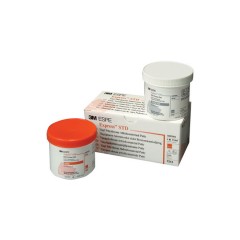 3M ESPE Express STD putty package - 1 x 305ml base (orange), 1 x 305ml catalyst (white)