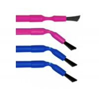 Defend Bendable-Tapered Applicator Brush Pink - 100/Box