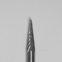 Buffalo TOUGH Carbide Lab burs, 3/32″ Shank Small Cone (41P) Dual Cut Regular HP Carbide Bur 