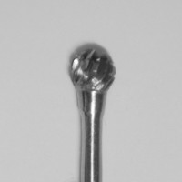 Buffalo Dental TOUGH Carbide Lab burs, 3/32″ Shank Small Round (54D) Dual Cut Regular HP Carbide Bur 