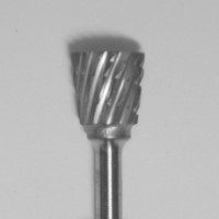 Buffalo Dental TOUGH Carbide Lab burs, 3/32″ Shank Inverted Cone (73C) Dual Cut Regular HP Carbide Bur 