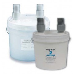 Buffalo Dental Trap-Eze™ Disposable Plaster Traps 5 Gal. Trap-Eze SS Odor Control Trap Complete Kit- New! 