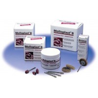 Buffalo Dental MOLLOPLAST-B® 45 Gm Regular Size Jar of Molloplast-B Soft Reline Material 