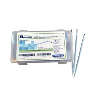 Centrix Benda Twin® Brush Disposable Applicator - Twin Starter Kit, 200/Pkg - Blue
