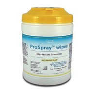 ProSpray Germicidal Disposable Wipes, PSWC, 240 Wipes / Can , 6" x 6.75"