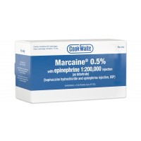 Cook-Waite Marcaine 0.5% with epinephrine 1:200,000 (Rx)