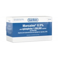 Cook-Waite Marcaine 0.5% with epinephrine 1:200,000 (Rx)