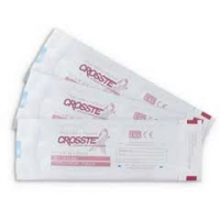 CROSSTEX STERILIZATION POUCHES - SELF SEALING - Pouch, 3½" x 9", Pink With A Purpose, 200/bx, 20 bx/cs