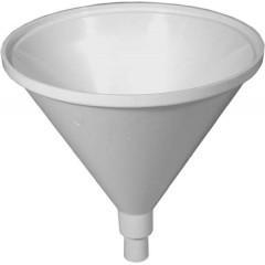 DCI Dry Oral Cup, 4" diameter x 4-1/2" high. White