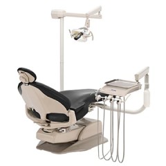 DCI Reliance Swing Mount Pole w/Auto Dental Unit, White