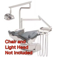 DCI Reliance Over the Patient Automatic Dental Unit with PMU, Gray