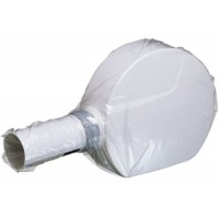 Defend Disposable X-Ray Head Sleeves- 15" x 26" Clear 250 Sleeves / Box
