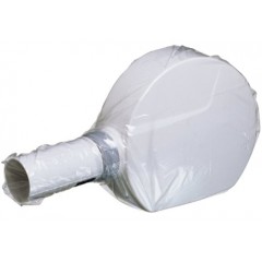 Defend Disposable X-Ray Head Sleeves- 15" x 26" Clear 250 Sleeves / Box