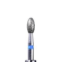 Defend 379-023M Medium grit, Egg/Football diamond burs, 10/Pk