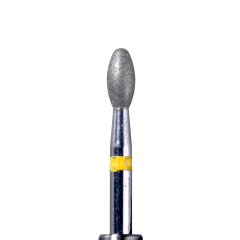 Defend 379-023SF Super fine grit, Egg/Football diamond burs, 10/Pk