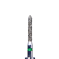 Defend 885-012C Coarse grit, Beveled Cylinder diamond burs, 10/Pk