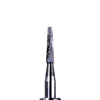 Defend FG-701 taper fissure crosscut carbide bur, pack of 10 burs