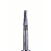 Defend crown cutting burs Taper / Flat End Cross Cut FG - 702 Surgical Lenght, 10 burs / pack