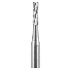 Defend Carbide Bur Straight Flat End Crosscut FG-556 (FG-556), 10 Burs individually packed