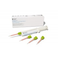 Dentsply Sirona Integrity Temporary Crown and Bridge Material With Fluorescence- 1 Mini-Syringe 15g - 10 Mini Mixing Tips - Shade A2 I Refill of 1