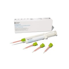 Dentsply Sirona Integrity Temporary Crown and Bridge Material With Fluorescence- 1 Mini-Syringe 15g - 10 Mini Mixing Tips - Shade A1 I Refill of 1