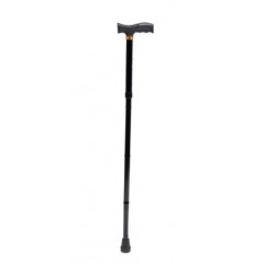 Dynarex T-Handle Folding Cane, Adult, 1pc/bag