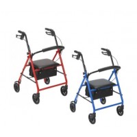 Dynarex DynaGo Advantage Rollator, Blue, 1pc/cs