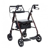 Dynarex DynaGo Duo Transport Rollator, 1pc/cs