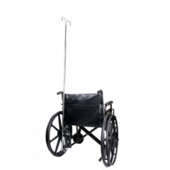 Dynarex Wheelchair Universal Fixed IV Pole , 4pc/cs