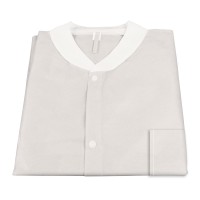 Dynarex Lab Jacket w/ Pockets: WHITE Small  10pcs/Bag