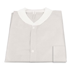 Dynarex Lab Jacket w/ Pockets: WHITE Large  10pcs/Bag