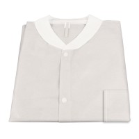 Dynarex Lab Jacket w/ Pockets: WHITE XLarge  10pcs/Bag