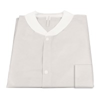 Dynarex Lab Jacket w/ Pockets: WHITE 2XL  10pcs/Bag
