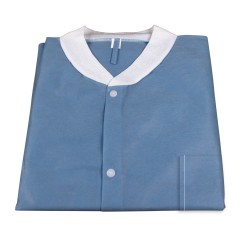 Dynarex Lab Jacket w/ Pockets: DARK BLUE XLarge  10pcs/Bag