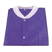 Dynarex Lab Jacket w/ Pockets: PURPLE XLarge  10pcs/Bag