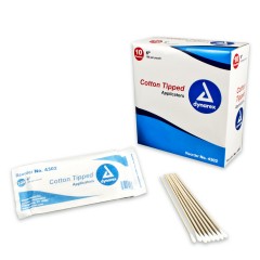 Dynarex Cotton Tipped Wood Applicators Non-sterile - 6