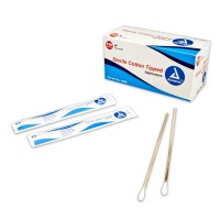 Dynarex Cotton Tipped Wood Applicators Sterile - 6" 1 per pouch ( 100 / Box )