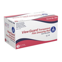 View Guard Transparent Dressing Roll 6" x 11 yd 1 Roll / Box Semi-permeable