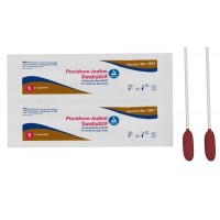 Dynarex Povidone  Iodine Swabsticks, 1 swabstick per pack