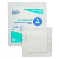 Dynarex DynaGuard - Waterproof Composite Dressing, 6" x 6",   10 Per Box