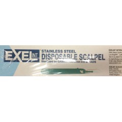 Stainless Steel Disposable Scalpel #10- Sterile - 10/Box