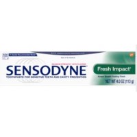PACK OF 2: GSK SENSODYNE TOOTHPASTE - Sensodyne Fresh Impact Toothpaste, 4 oz. tube