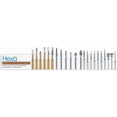 Hexa FG Carbide burs, 10 pcs. per pack