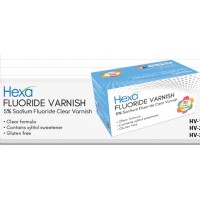 Hexa Varnish, 5% Sodium Fluride Varnish Assorted Flavors. 5ml , 50/Pk