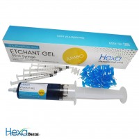 Hexa Etch Gel 37% 50ml Syringes Blue JUMBO HE-1050