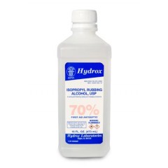 Hydrox Isopropyl Rubbing Alcohol, USP 70% First Aid Antiseptic, 16fl oz. 